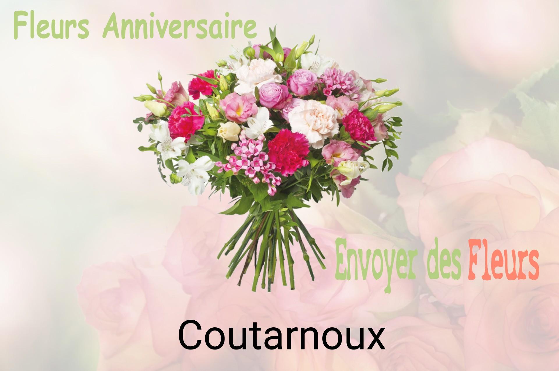 Bouquet de fleurs d’anniversaire livré à Coutarnoux